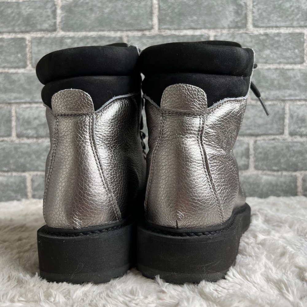 Diemme Monfumo Silver Pewter Combat Boots Size EU 40 - Picture 3 of 11